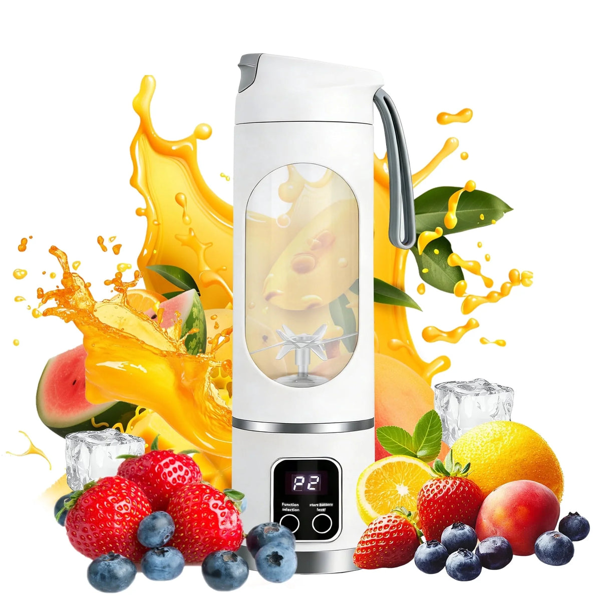 450ml Rechargeable Portable Blender for Smoothies and Shakes
