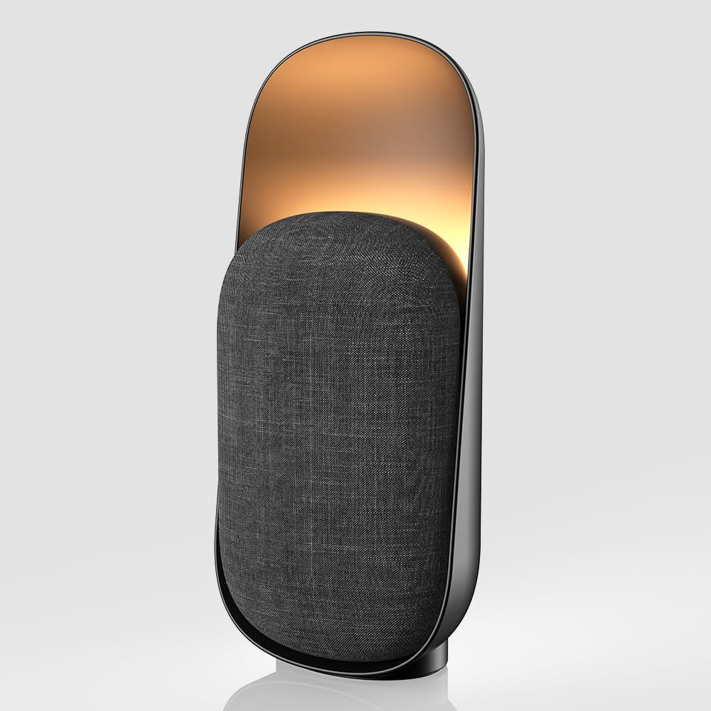 White Noise Sound Machine with Bluetooth Speaker and Night Light