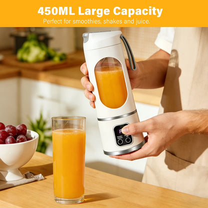 450ml Rechargeable Portable Blender for Smoothies and Shakes