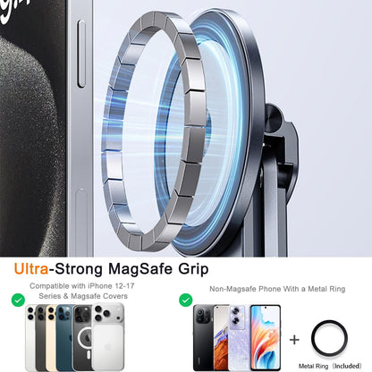 4-in-1 Foldable Laptop Stand with Magnetic Phone Holder