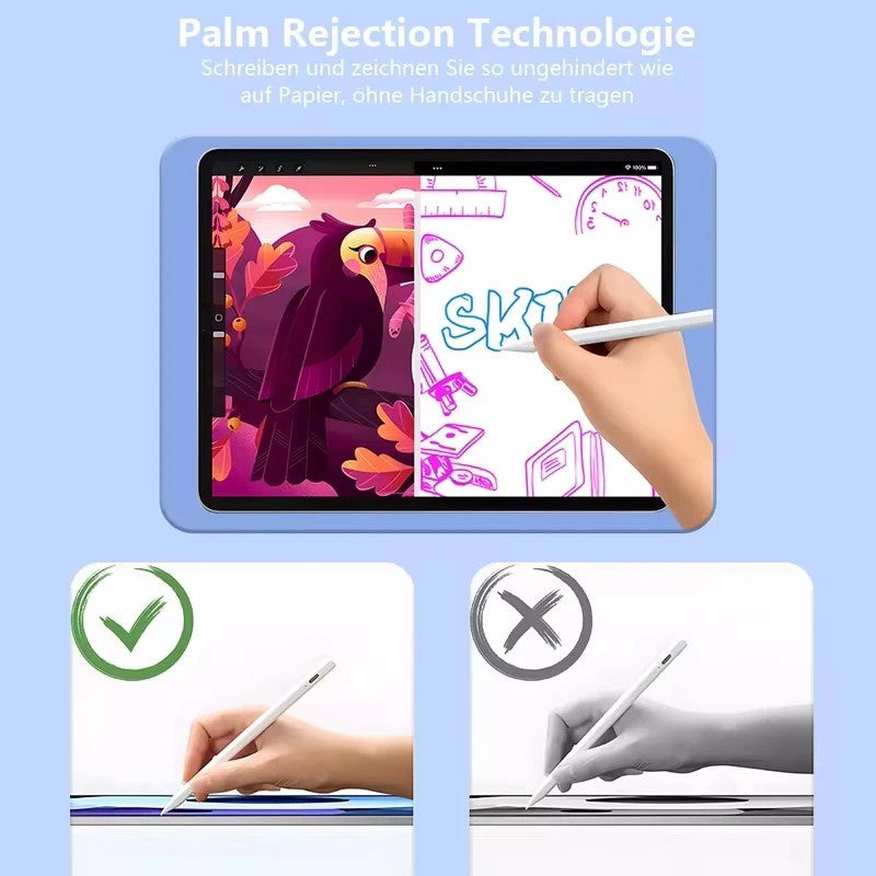 Stylus Pen for iPad and Tablet with Tilt Sensitivity and Palm Rejection