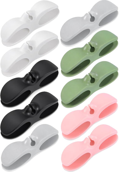 4-Pack Self-Adhesive Appliance Cord Organizers for Kitchen Cables