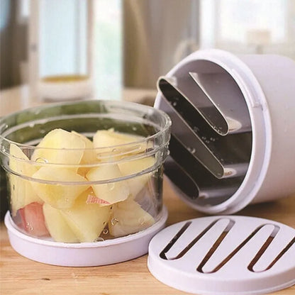 Multifunction Manual Vegetable Chopper, Slicer and Garlic Crusher
