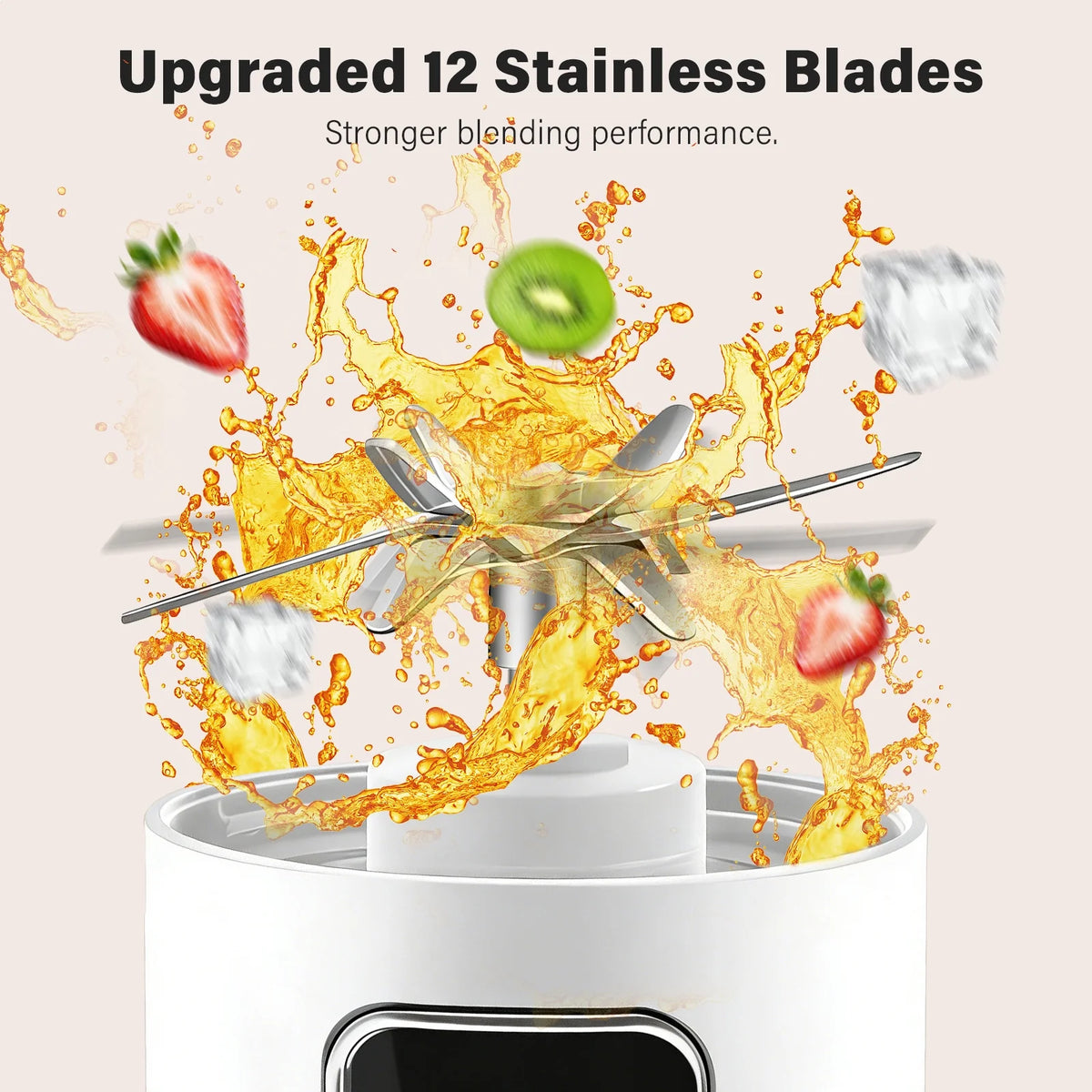 450ml Rechargeable Portable Blender for Smoothies and Shakes